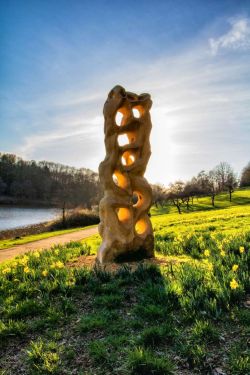 Skulptur am Ohmbachsee