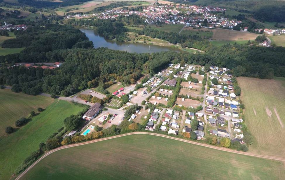 Der Campingpark am Ohmbachsee