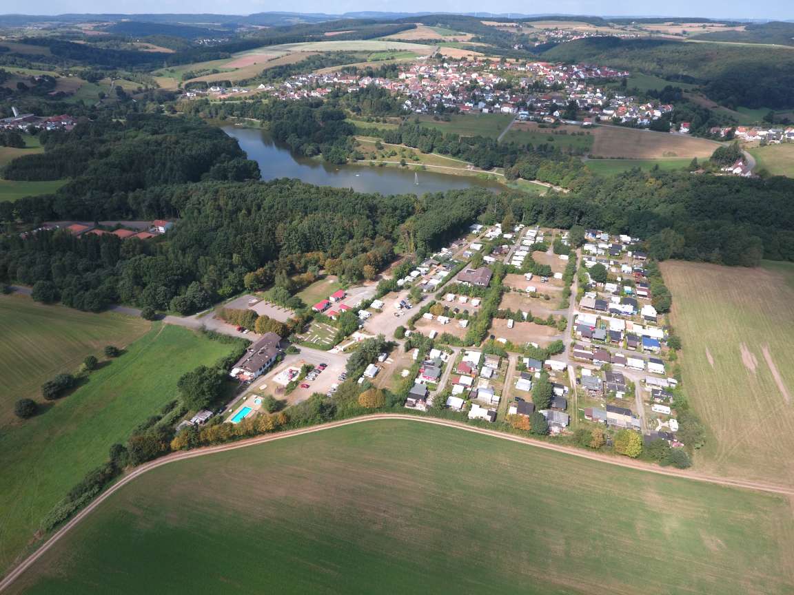 Der Campingpark am Ohmbachsee